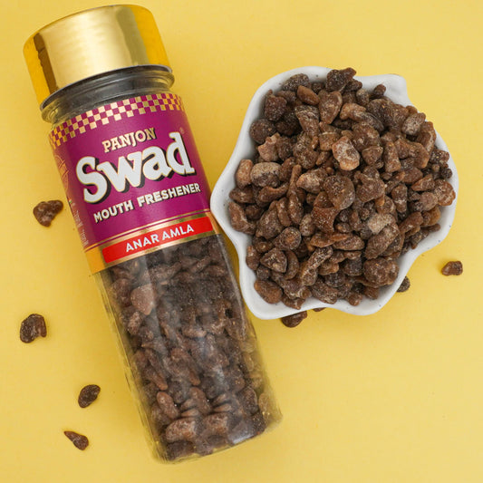 Swad Anar Amla Mouth Freshener (Digestive Pachak, Churan Mukhwas) 1 bottle, 120g