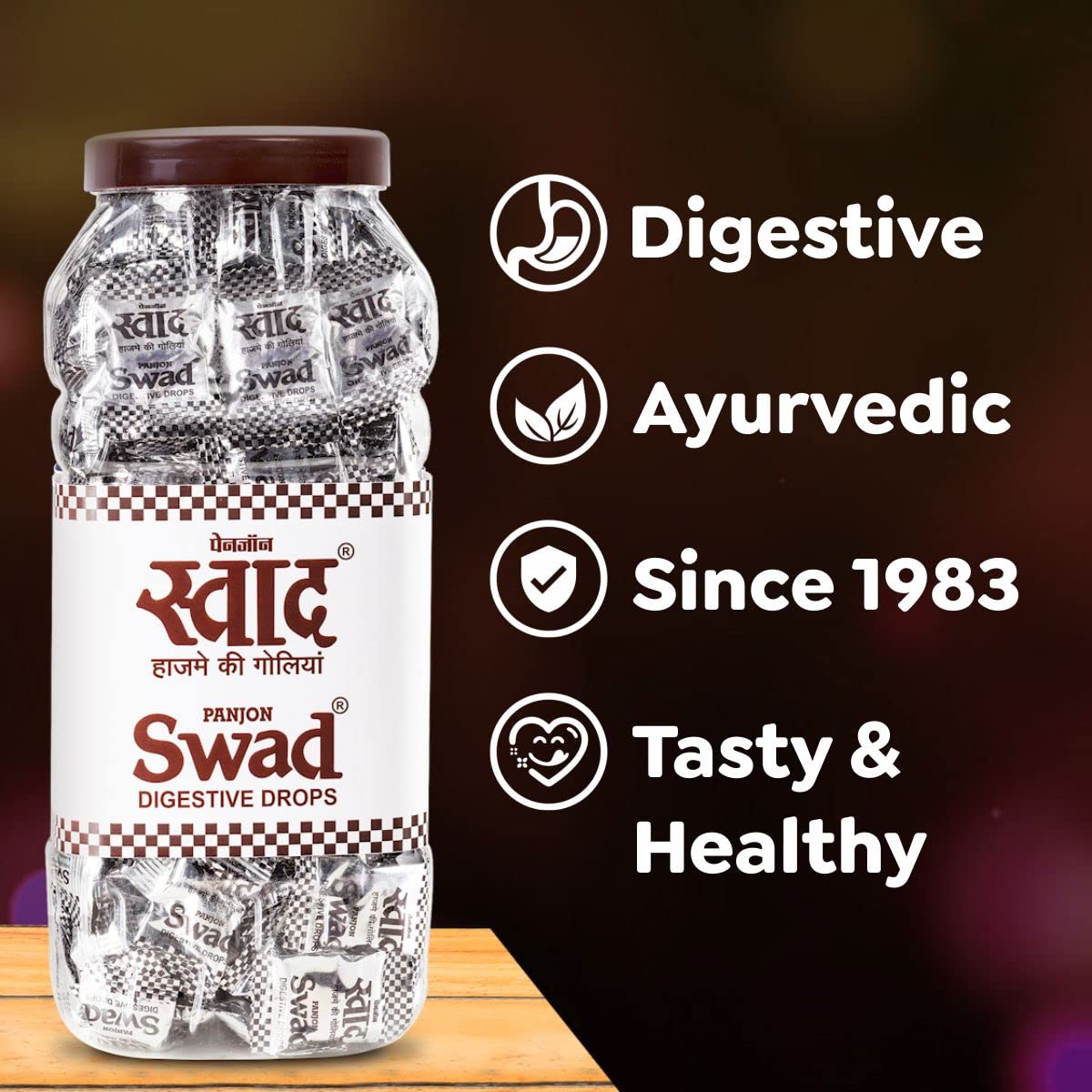 Swad Digestive Drops Packet (Regular) 25 tab.