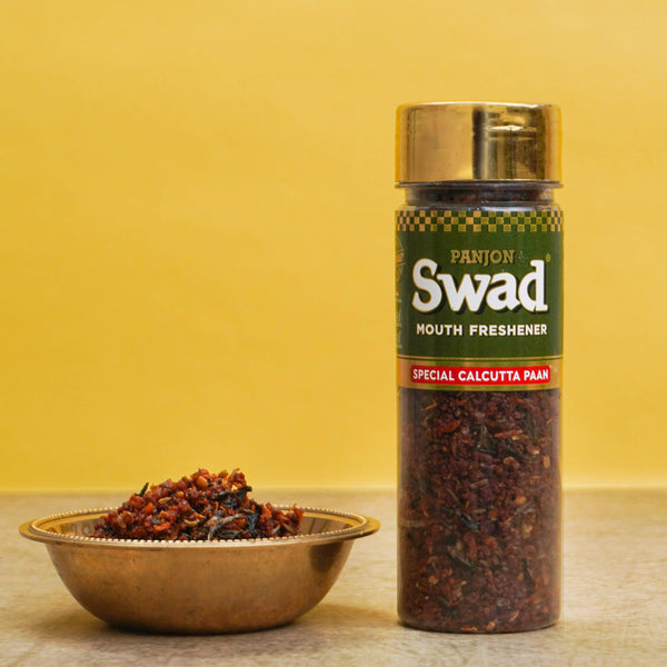 Swad Calcutta Paan Mouth Freshener (Digestive Pan Mukhwas) 1 bottle, 100g