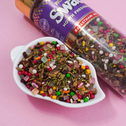 Swad Rajasthani Mix Mouth Freshener (Crunchy Saunf & Digestive Mukhwas) 1 bottle, 150g