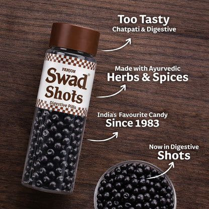 Swad Shots, 1 Bottle 300 Shots (Digestive Pills) 160g