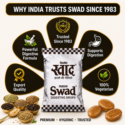 Swad Digestive Drops Packet (Regular) 50 tab.