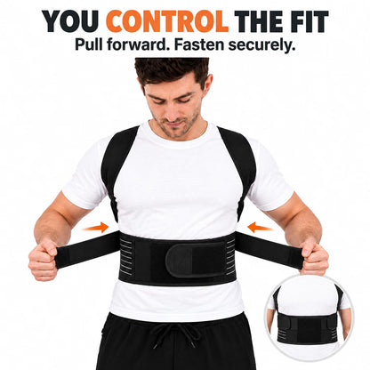 Panjon Posture Corrector Belt for Men & Women – Universal Fit