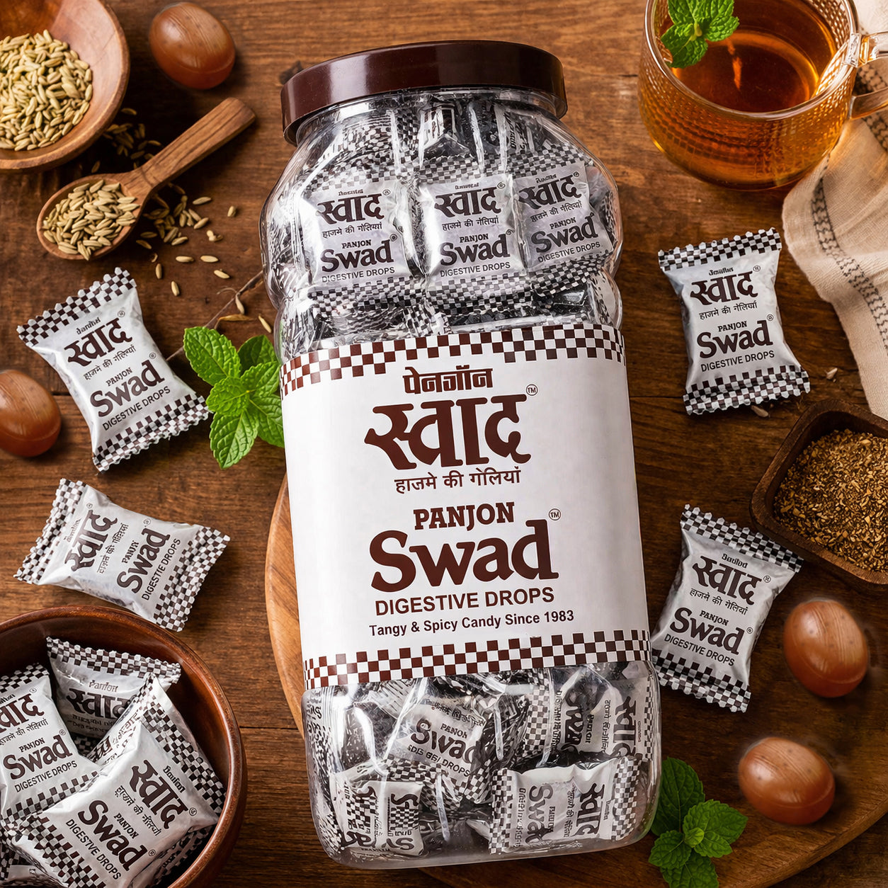 Swad Digestive Drops Jar (Regular) 150 tab.