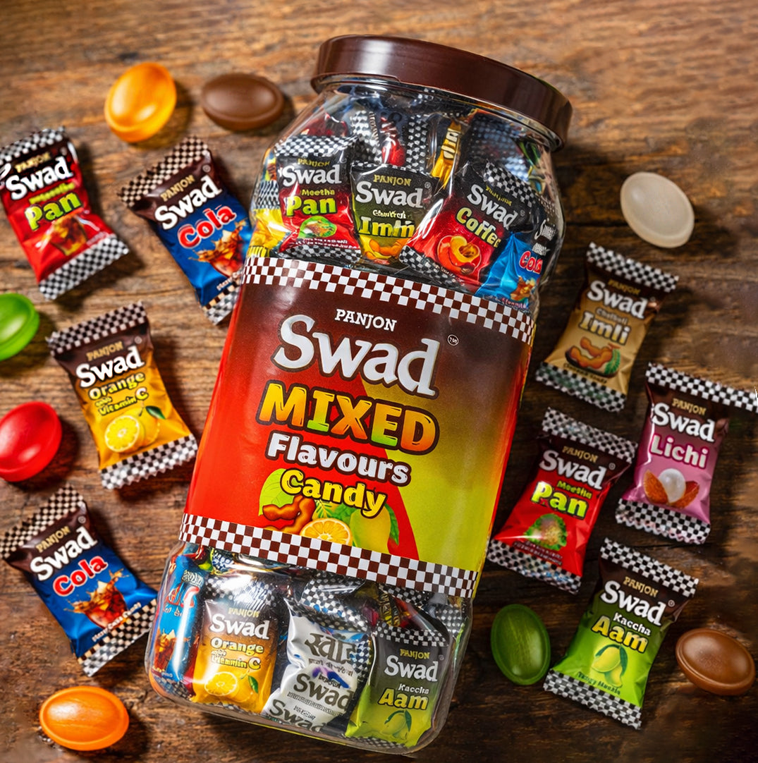 Swad Mixed Flavours Candy Jar, 450gm