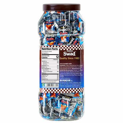 Swad Cola Candy (Chatpata Masala Cola Fizzy Flavour) 200 Toffee Jar