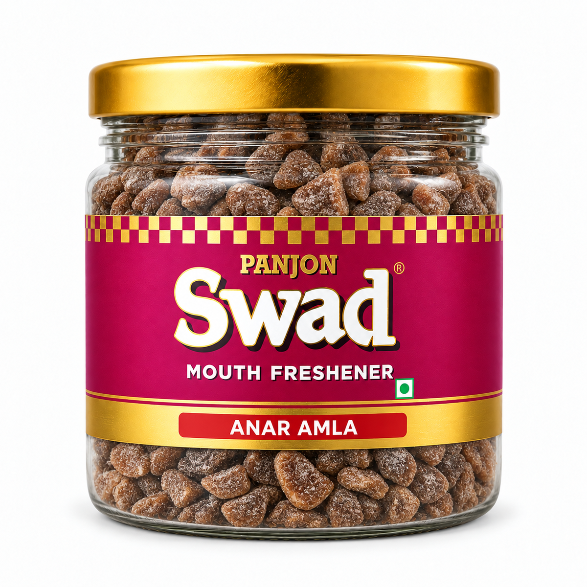 Panjon Swad Anar Amla, Sweet Tangy Amla Pachak, Indian Mouth Freshener, 200g