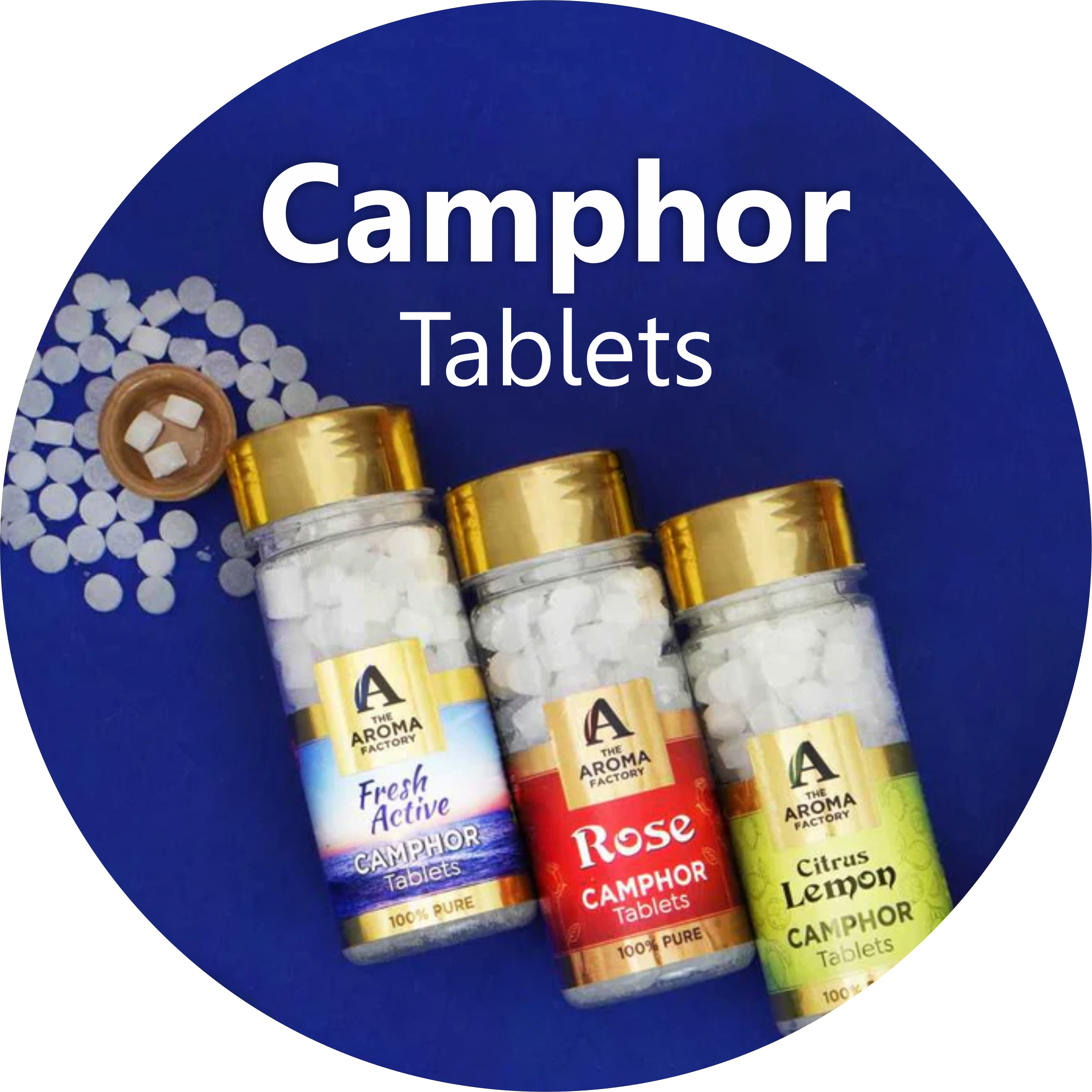 The Aroma Factory Camphor Tablets
